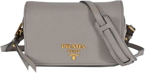 prada vitello phenix crossbody small grey|Prada Vitello Phenix Argilla Grey Leather Flap Crossbody Bag .